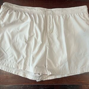 Nike White Athletic Shorts